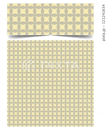 Seamless moroccan pattern background with flowers illustration clip-art 121241634