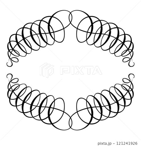 Abstract arabic Vintage Decorative Calligraphy Ornamental Silhouette symbol for tattoo isolated vector illustration Abstract arabic Vintage Decorative Calligraphy Ornamental Silhouette symbol for tattoo isolated vector illustration 121241926