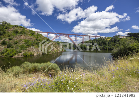 Garabit bridge (Viaduc de Garabit), Cantal, Auvergne-Rhone-Alpes, France 121241992