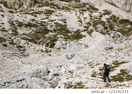 Trekking in Dolomites, Italy Trekking in Dolomites, Italy 121242231