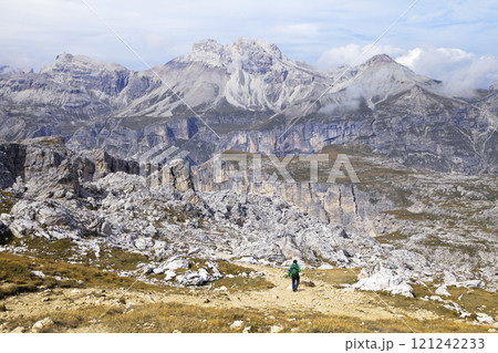 Trekking in Dolomites, Italy 121242233