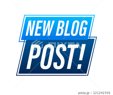 New blog post notification is showing modern content marketing strategy 121242350