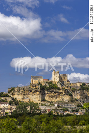 Chateau de Beynac castle, Beynac-et-Cazenac, Dordogne departement, France 121242868