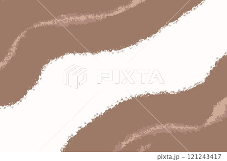 Mocha Mousse background.Summer beige brown tones, summer sand bomb, watercolor graphic background. Brush stroke drawing. Blurred smooth transitions of tones. Abstract beige wallpaper 121243417