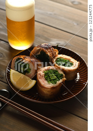 ニラの肉巻き ニラの肉巻き 121244775