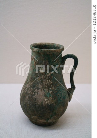 7421 青銅製把手付小瓶 7421 青銅製把手付小瓶 121246310