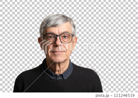 戴眼鏡的老人 戴眼鏡的老人 121246519