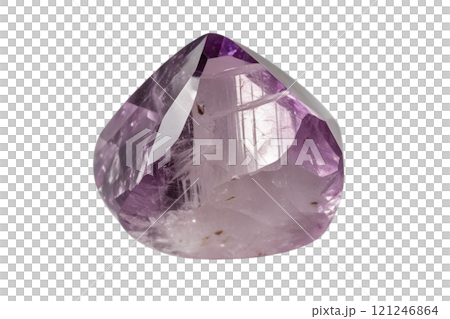 A lepidolite free form crystal on isolate 121246864