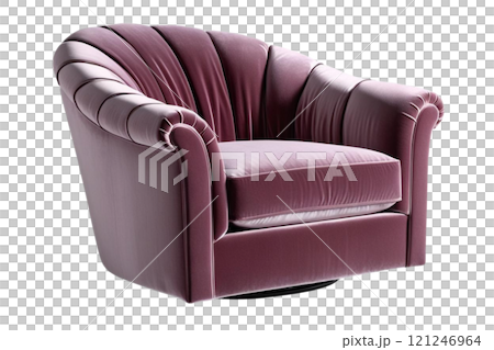 armchair on isolate transparency background, PNG 121246964