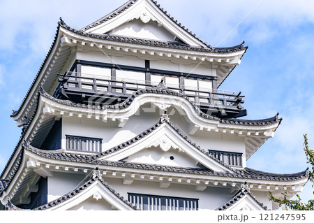 福山城の天守閣 福山城の天守閣 121247595