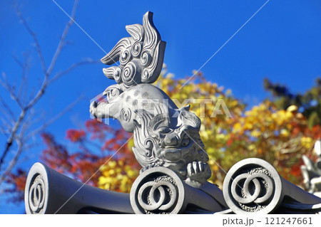 獅子瓦・本長谷寺・長谷寺（奈良県・桜井市） 121247661