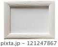 白い綺麗なフレーム、額縁 121247867