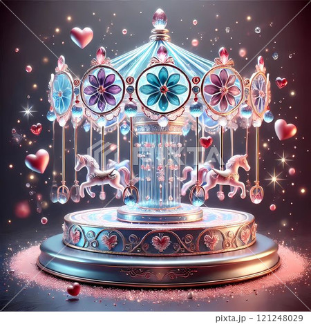 Valentine carousel  121248029
