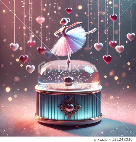 Valentine  music box 121248030
