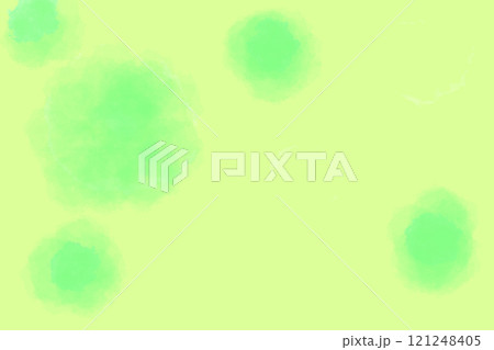 イラスト素材: 緑の丸イメージ イラスト素材: 緑の丸イメージ 121248405