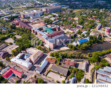 Aerial view of Yegoryevsk 121248432
