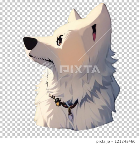 border of puppy 121248460