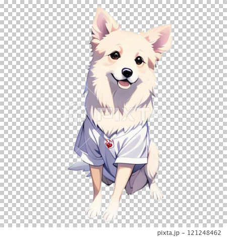 border of puppy 121248462