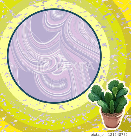 plant in pot plant in pot 121248783