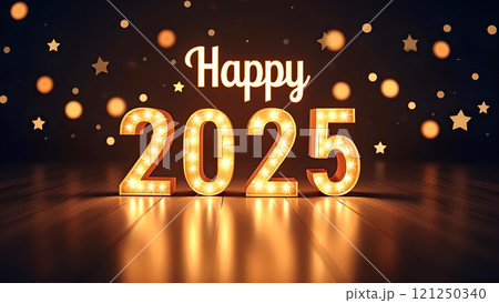Christmas glitter 2025 happy new year background wallpaper Christmas glitter 2025 happy new year background wallpaper 121250340