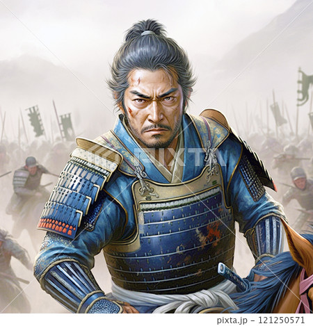 Samurai Portrait 121250571