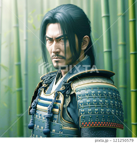 Samurai Portrait 121250579