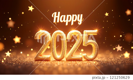 Christmas glitter 2025 happy new year background wallpaper 121250629