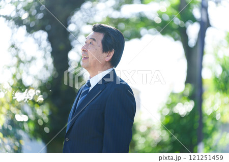 60代のビジネスマン 121251459