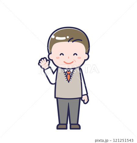 スーツ中年/男性 10 スーツ中年/男性 10 121251543