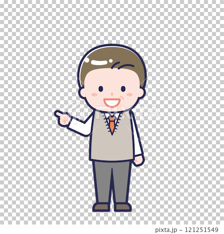 スーツ中年／男性 16 121251549