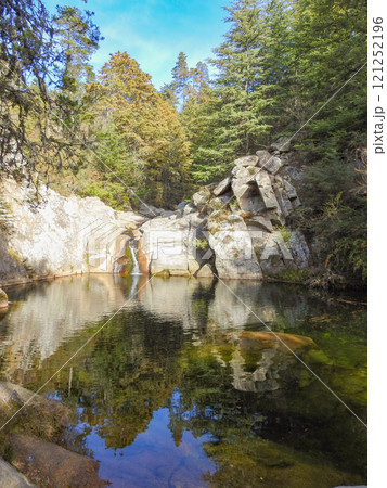 Lovely scenery of the lake in the middle of the sierras of Cordoba. Argentina Lovely scenery of the lake in the middle of the sierras of Cordoba. Argentina 121252196