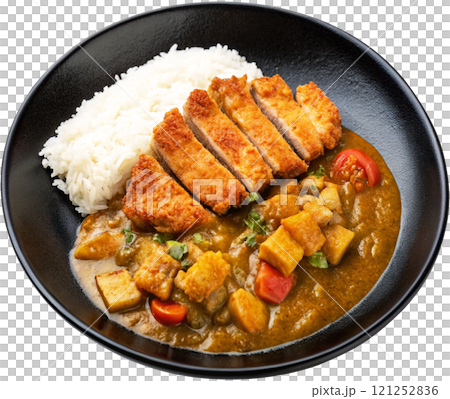 chicken curry with rice 121252836