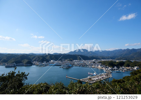 和歌山県_ホテル浦島_勝浦湾展望台から北西側風景2_2024年2月 121253029
