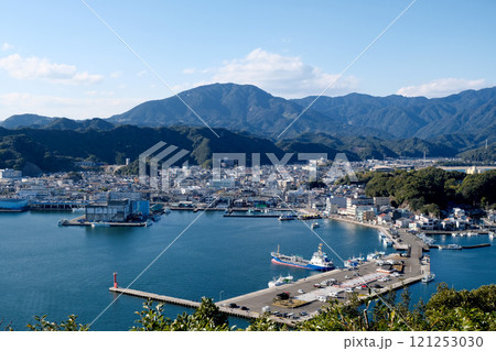 和歌山県_ホテル浦島_勝浦湾展望台から北西側風景3_2024年2月 121253030