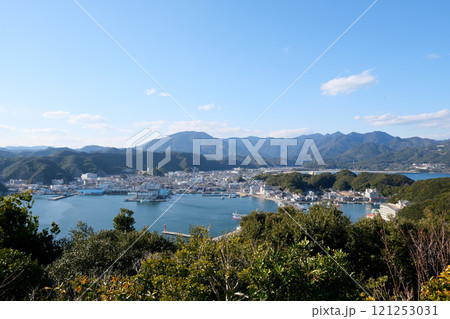 和歌山県_ホテル浦島_勝浦湾展望台から北西側風景4_2024年2月 121253031