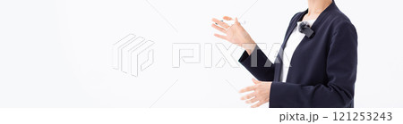 授業をする女性イメージ　(写真素材) 121253243