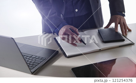 A confident business manager for finance, investment, innovation, and success. A confident business manager for finance, investment, innovation, and success. 121254376