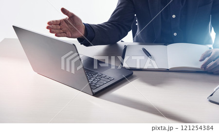 A confident business manager for finance, investment, innovation, and success. A confident business manager for finance, investment, innovation, and success. 121254384