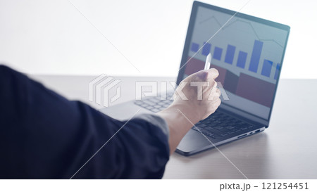 A confident business manager for finance, investment, innovation, and success. 121254451