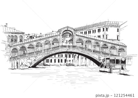 Old Rialto Bridge. Old Rialto Bridge. 121254461
