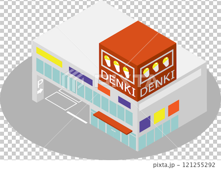 等距家電商店建築材料 等距家電商店建築材料 121255292