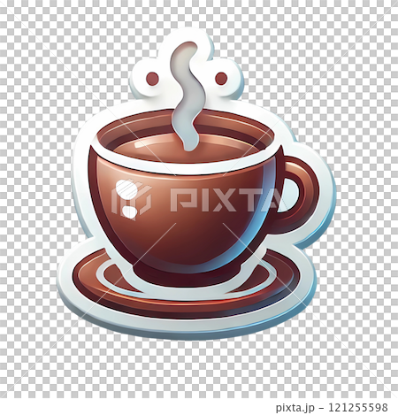 coffee cup icon 121255598
