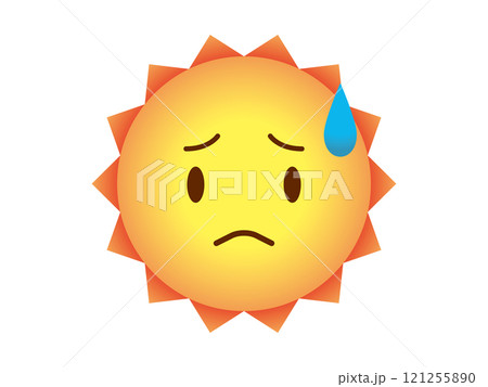 困っている太陽 困っている太陽 121255890