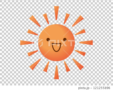 Smiley sun 121255896