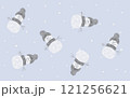 雪だるまのパターン 121256621