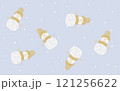 雪だるまのパターン 121256622