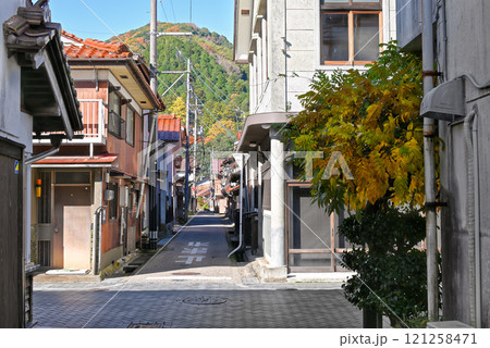 津和野城下町・魚町通りの風景【島根県/津和野町】 121258471