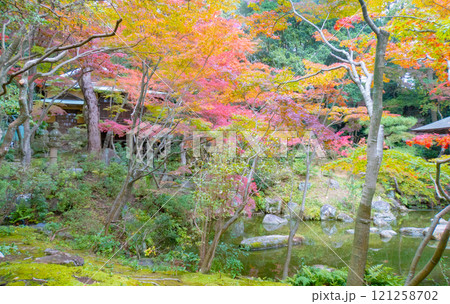 神戸市須磨区にある紅葉がきれいな神戸迎賓館・旧西尾邸の離れ・松風閣 121258702