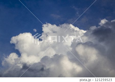 Beautiful clouds in the sky.  Pattern from clouds 121259523