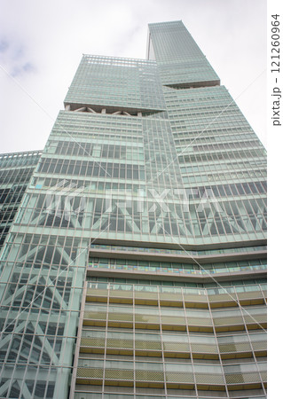 Abeno Harukas in the Tennoji Ward in Osaka, Japan the tallest skyscraper in Osaka with 300 meters tall 121260964